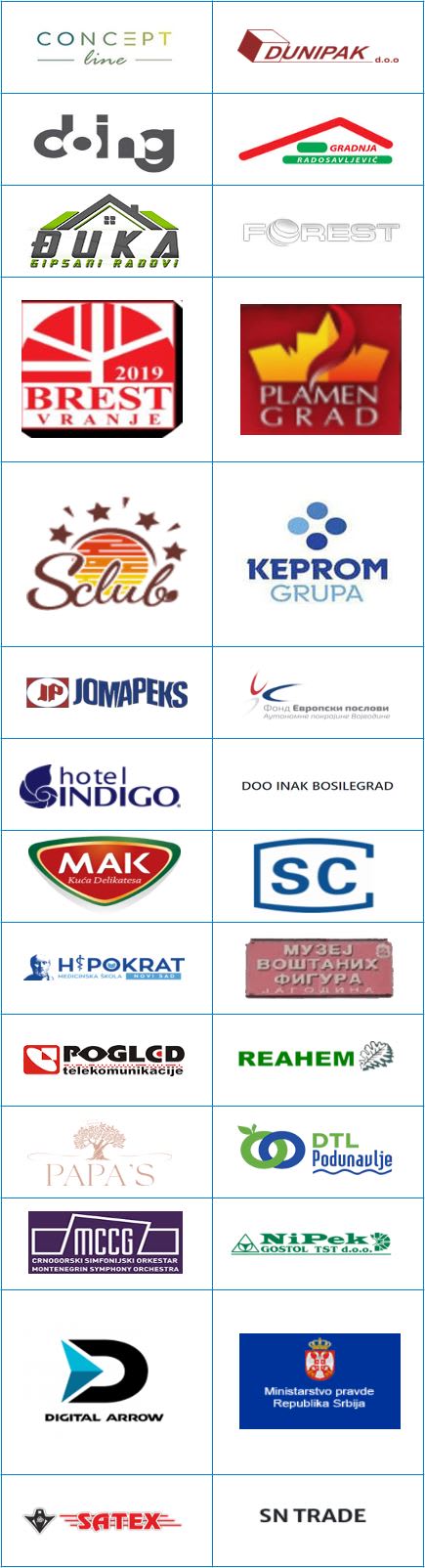 Logos for reference companies - 6